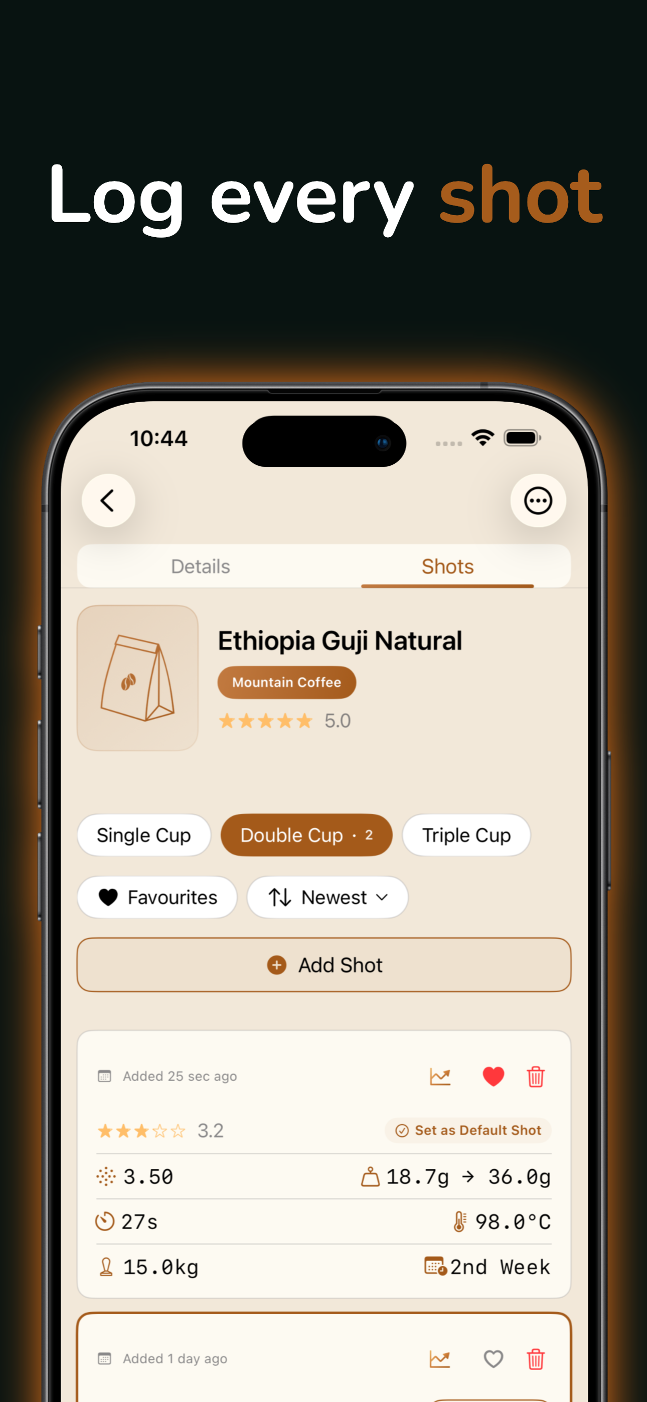 Espresso Metrix screenshot 3